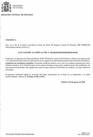 Antecedentes España