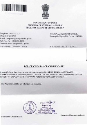 Antecedentes India