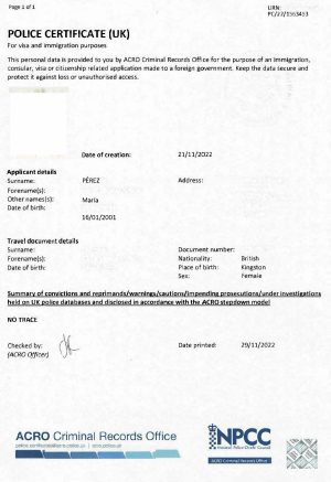 Antecedentes UK ACRO
